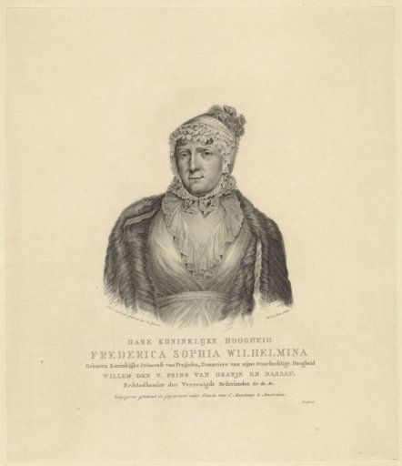 Portrait of Wilhelmina of Prussia (1751-1820)