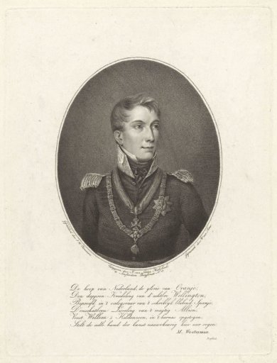 Portrait of Willem II (King of the Netherlands)