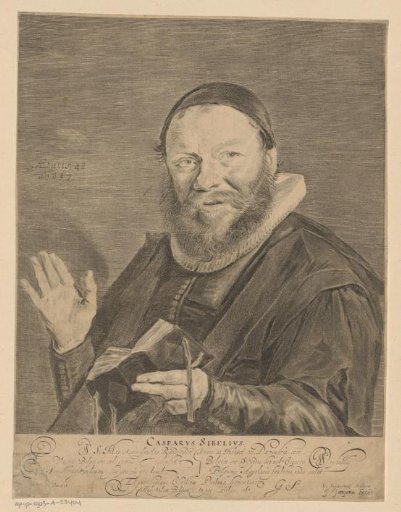 Portrait of Caspar Sibelius at the age of 48