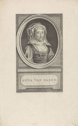 Portrait of Anna of Saxony