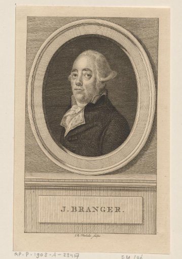 Portrait of Cornelis Ignatius Branger