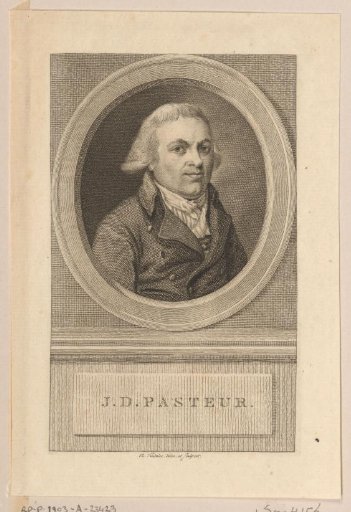 Portrait of Jan David Pasteur