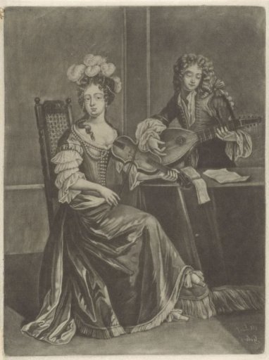 Couple Playing Music