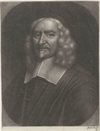 Portrait of the preacher Jean Daillé