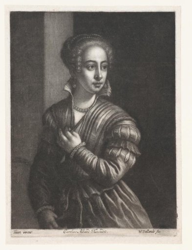 Woman in Venetian costume