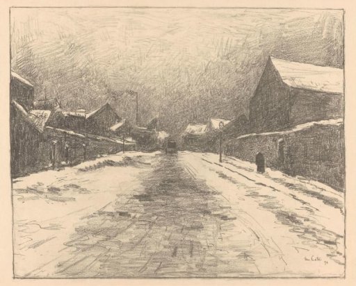 Snowy street
