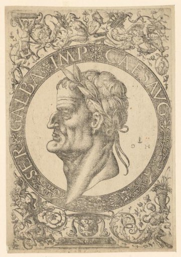 Portrait of Galba