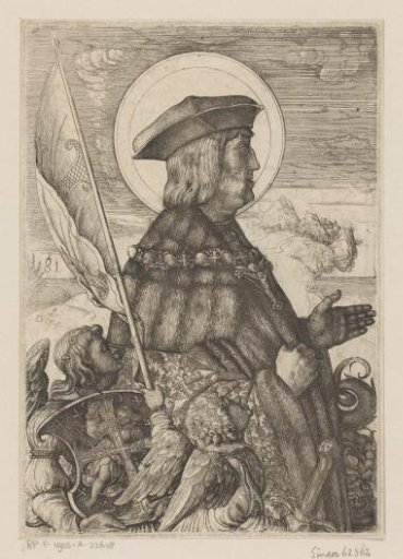 Portrait of Emperor Maximilian I as Saint George