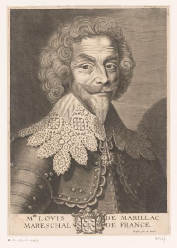 Portrait of Louis de Marillac, Count of Beaumont-le-Roger
