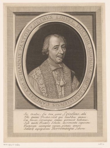 Portrait of Petrus Loselius