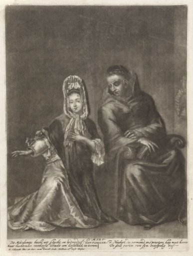 Young woman confessing