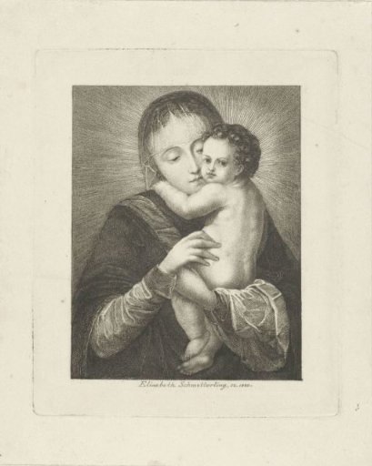 Mary with the Christ Child in her arms