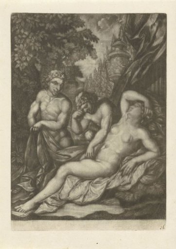 Two Satyrs with a Sleeping Nymph