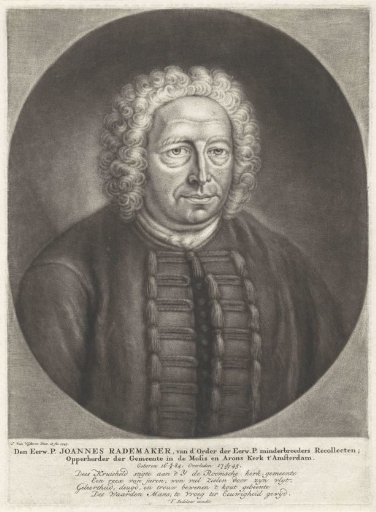 Portrait of the Pastor Johannes Rademaker