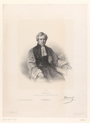 Portrait of the physician Auguste-François Chomel