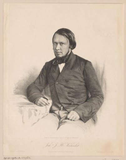 Portrait of Johannes Verhulst