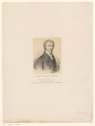 Portrait of Jacob Gerard van Nes