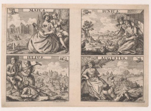 May, June, July and August