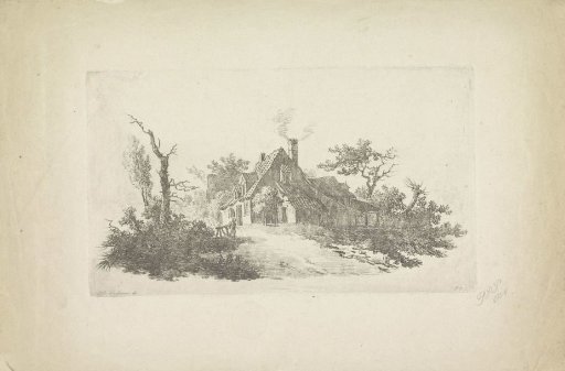 House Surrounded by Trees and Shrubs