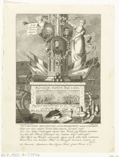 Memorial Column for the Battle of Waterloo