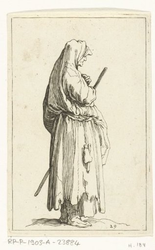 Old peasant woman