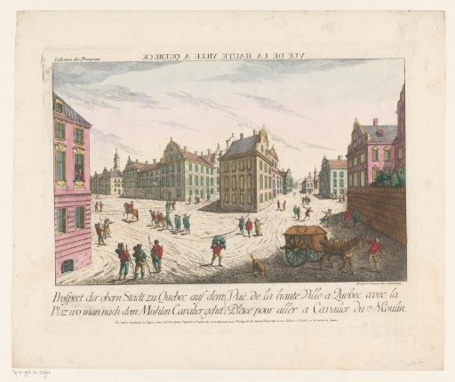 View of a suburb in Québec