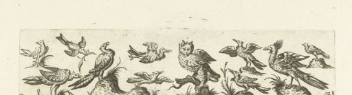 Frisian with Eleven Birds, with an Owl in the Center