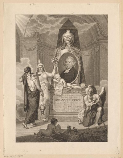 Allegorical Representation with the Portrait of Johannes Visch