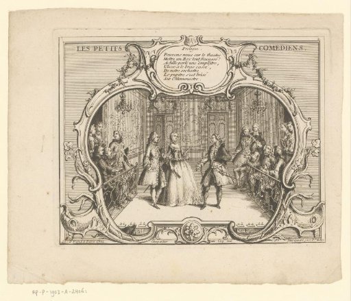 Prologue by two actors and an actress