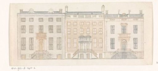 Canal houses on the Herengracht 450-456, Amsterdam