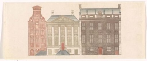 Canal houses on the Herengracht 474-478, Amsterdam
