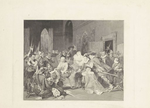 The Assassination Attempt on Prince William I by Jean de Jauregui, 18 March 1582