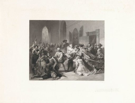 The Assassination Attempt on Prince William I by Jean de Jauregui, 18 March 1582
