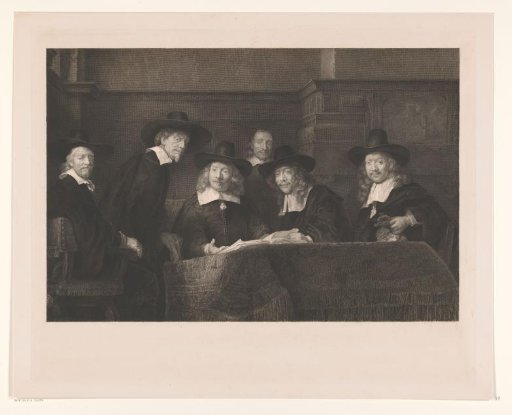 The Standards of the Amsterdam Cloth Dyers' Guild, known as 'The Staalmeesters'