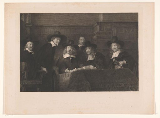The Standards of the Amsterdam Cloth Dyers' Guild, known as 'The Staalmeesters'