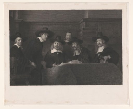 The Standards of the Amsterdam Cloth Dyers' Guild, known as 'The Staalmeesters'