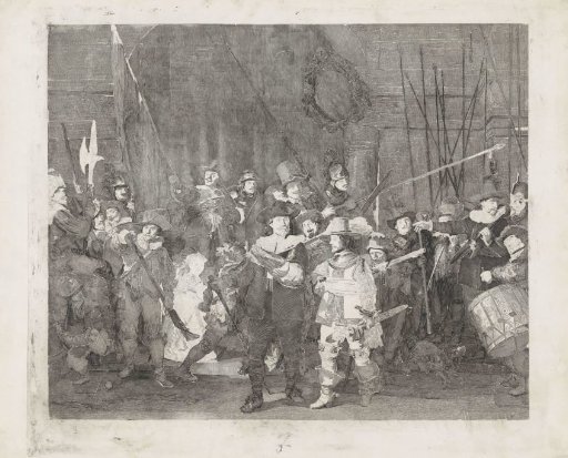 The Company of Captain Frans Banninck Cocq and Lieutenant Willem van Ruytenburch, known as 'The Night Watch'
