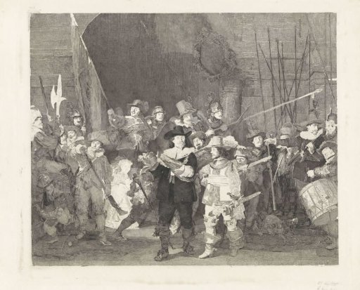 The Company of Captain Frans Banninck Cocq and Lieutenant Willem van Ruytenburch, known as 'The Night Watch'