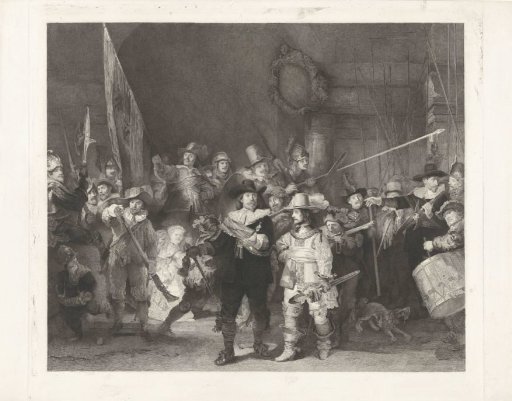 The Company of Captain Frans Banninck Cocq and Lieutenant Willem van Ruytenburch, known as 'The Night Watch'