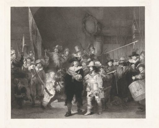 The Company of Captain Frans Banninck Cocq and Lieutenant Willem van Ruytenburch, known as 'The Night Watch'