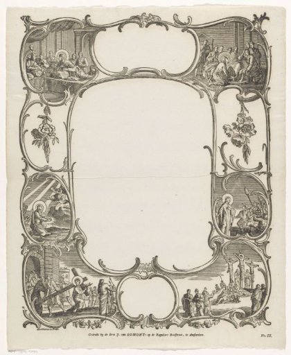 Frame with Scenes from the New Testament
