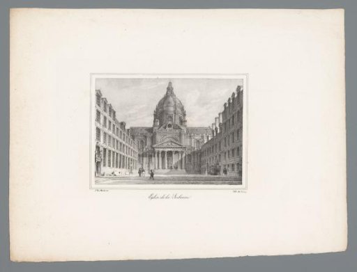 View of the Chapelle de la Sorbonne