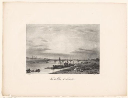 View of the Pont d'Austerlitz