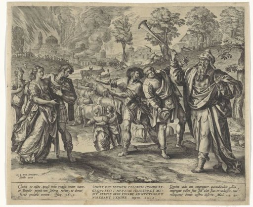 The King Sends His Servants to Invite Guests to the Wedding Feast