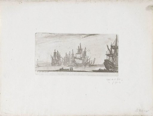 Ships at roadstead