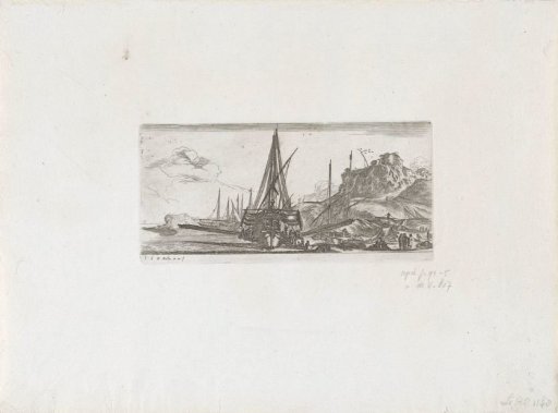Galley in the harbour