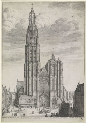 West Facade of the Cathedral of Our Lady in Antwerp