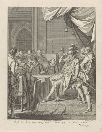 Alba Demands the Tenth Penny, 1569