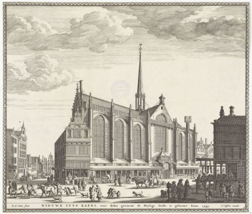 View of the Nieuwezijds Chapel in Amsterdam