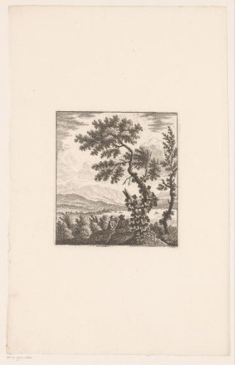 View of a mountain lake